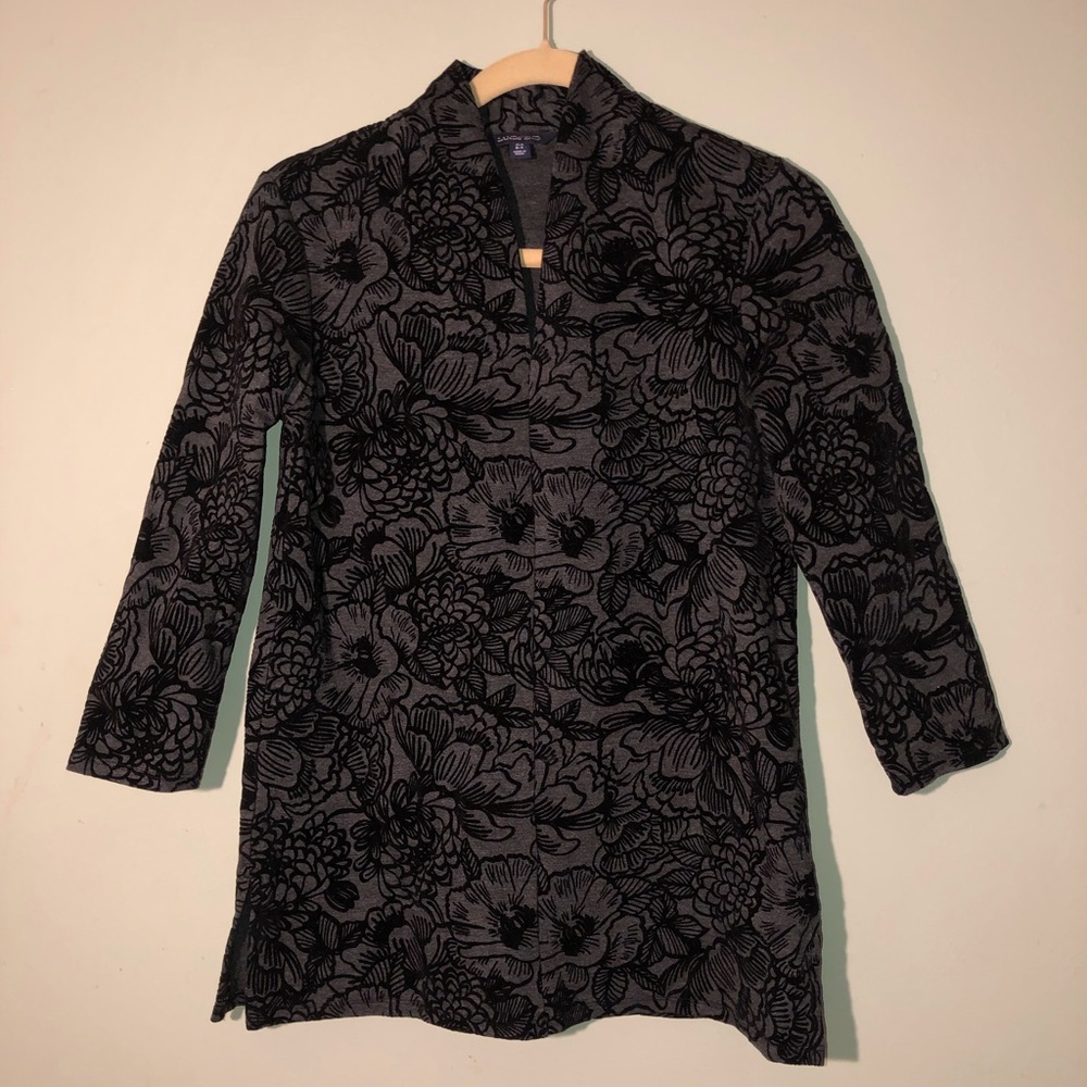 Floral Embossed Top